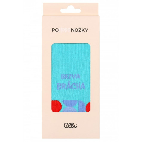 Albi Ponožky - Bezva brácha - vel. 43-46 ~ 2