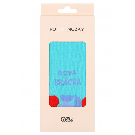 Albi Ponožky - Bezva brácha - vel. 39-42 ~ 2