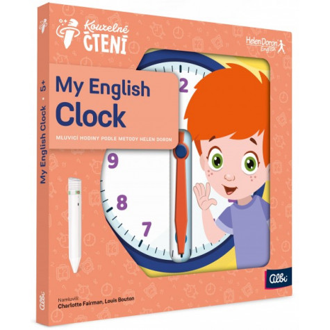 Albi Kouzelné čtení - Kniha Mluvicí hodiny My English Clock ~ 1