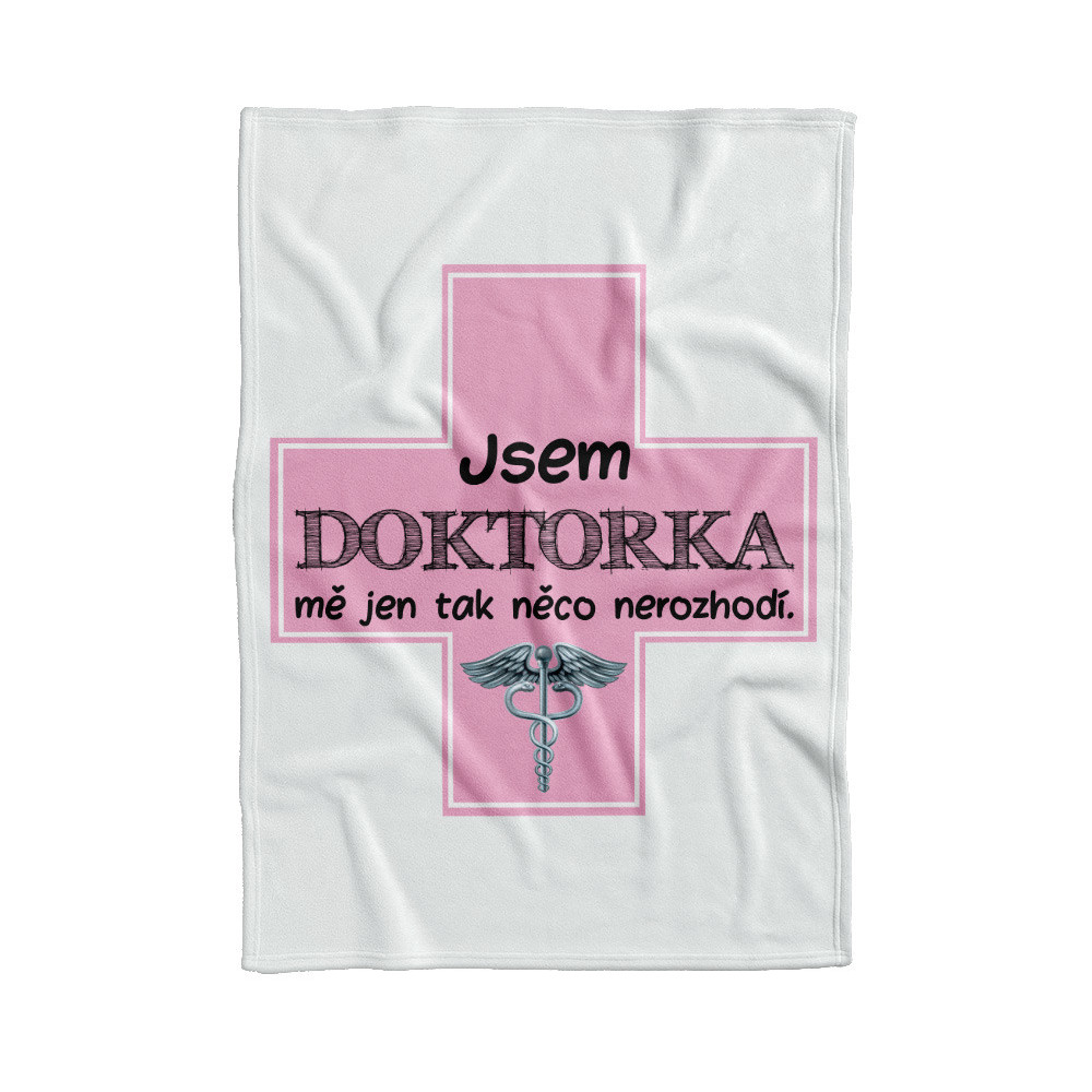 Deka 200 x 140 cm - Jsem doktorka