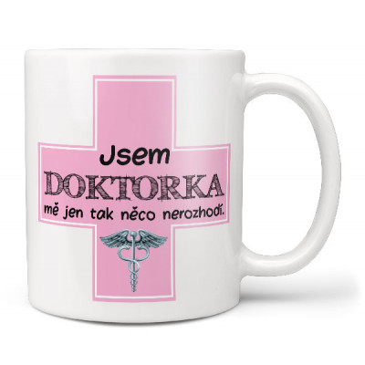 Hrnek 330 ml - Jsem doktorka