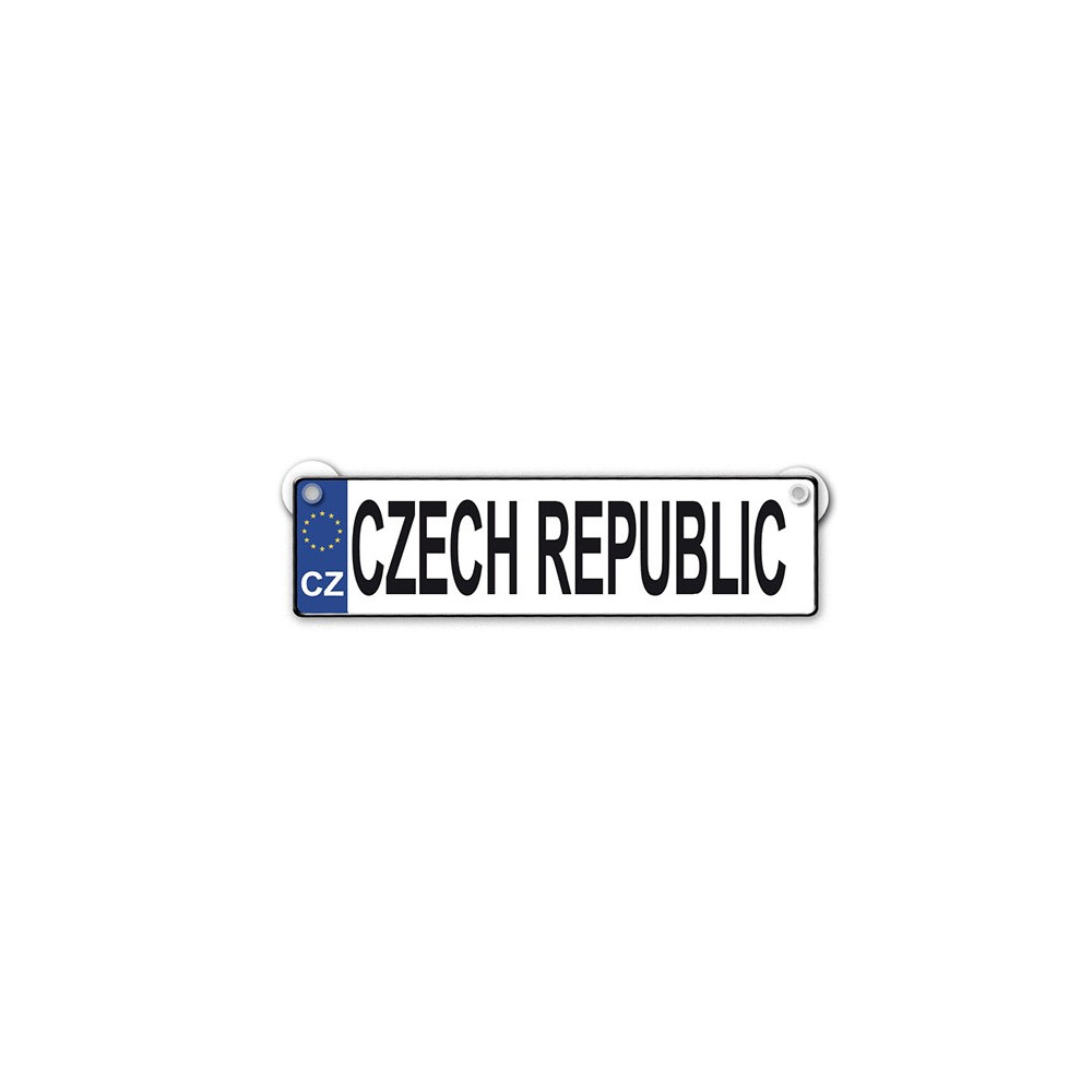 Nekupto Originální SPZ cedulka - Czech republic