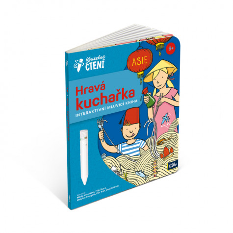 Albi Kouzelné čtení - Kniha Hravá kuchařka: Asie ~ 4
