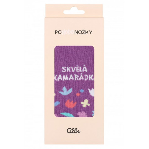 Albi Ponožky - Skvělá kamarádka - vel. 39-42 ~ 2