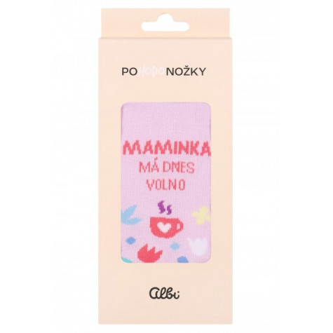 Albi Ponožky - Maminka má dnes volno - vel. 35-38 ~ 2