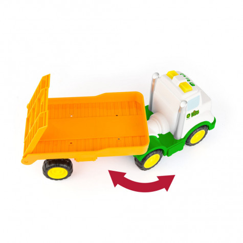 John Deere Kids Traktor Johny s tahačem 37 cm ~ 5