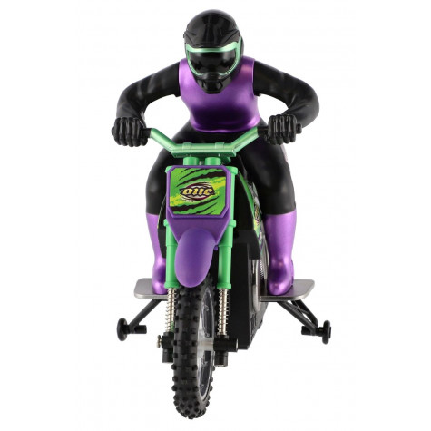 Motorka RC plast 22cm 2,4GHz na dálkové ovládání na baterie ~ 4