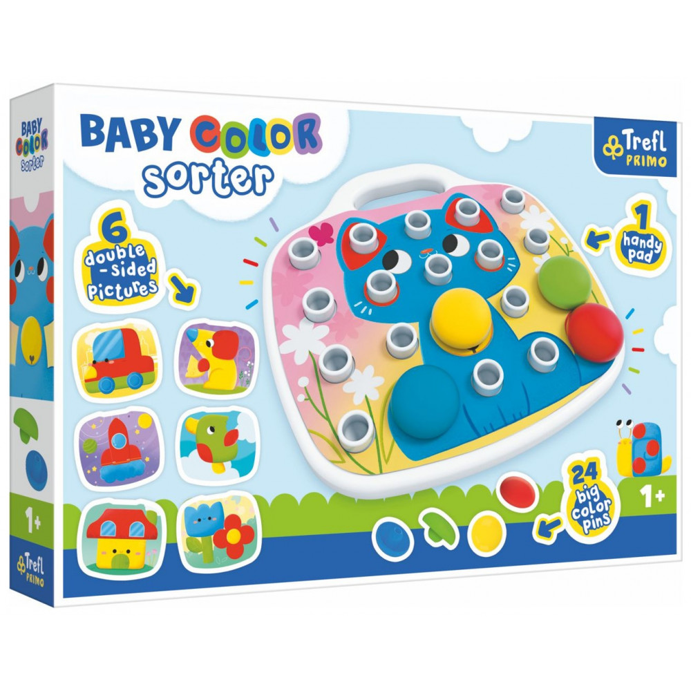 TREFL Primo Mozaika Baby Color Sorter