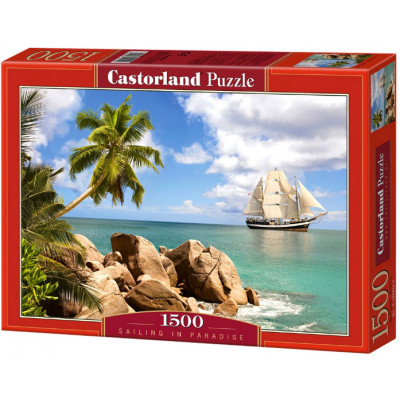 Castorland Puzzle Plavba rájem 1500 dílků