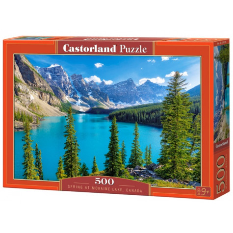 Castorland Puzzle Jaro u Maraine lake, Kanada 500 dílků