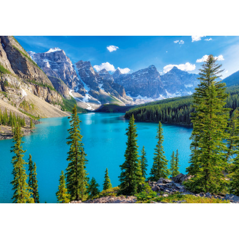 Castorland Puzzle Jaro u Maraine lake, Kanada 500 dílků