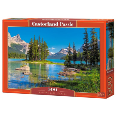 Castorland Puzzle Maligne lake, Kanada 500 dílků
