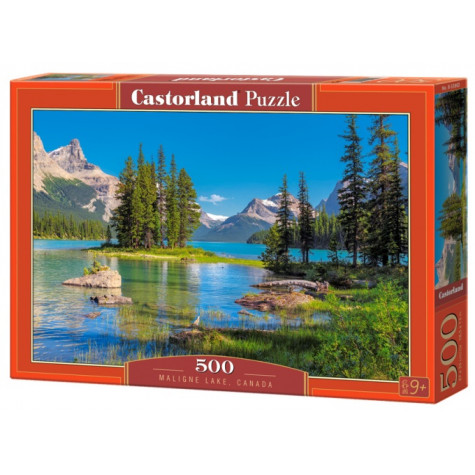Castorland Puzzle Maligne lake, Kanada 500 dílků ~ 1
