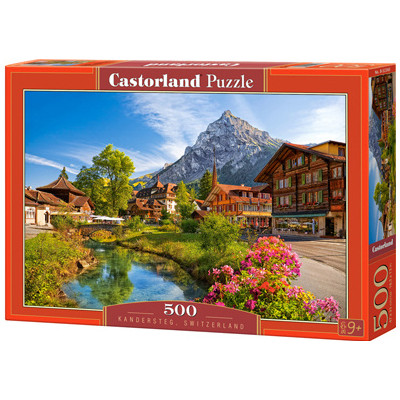 Castorland Puzzle Kandersteg, Švýcarsko 500 dílků