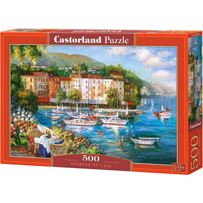 Castorland Puzzle Přístav lásky 500 dílků