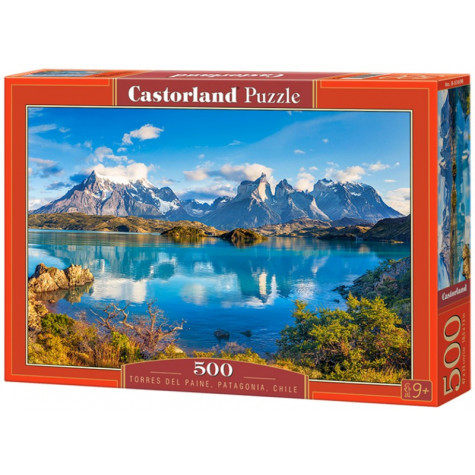 Castorland Puzzle Torres Del Paine, Patagonia,Chile 500 dílků ~ 1