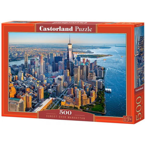 Castorland Puzzle Sunset over Manhattan 500 dílků ~ 1