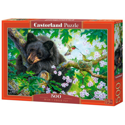 Castorland Puzzle Medvěd na stromě 500 dílků