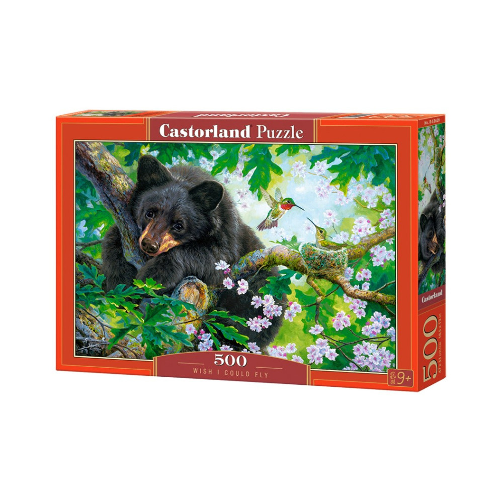 Castorland Puzzle Medvěd na stromě 500 dílků