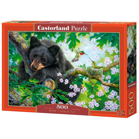 Castorland Puzzle Medvěd na stromě 500 dílků