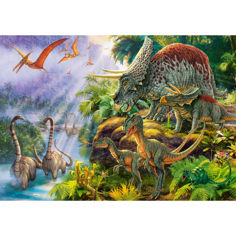 Castorland Puzzle Údolí dinosaurů 500 dílků ~ 2