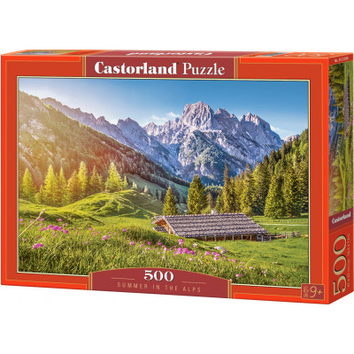 Castorland Puzzle Léto v Alpách 500 dílků
