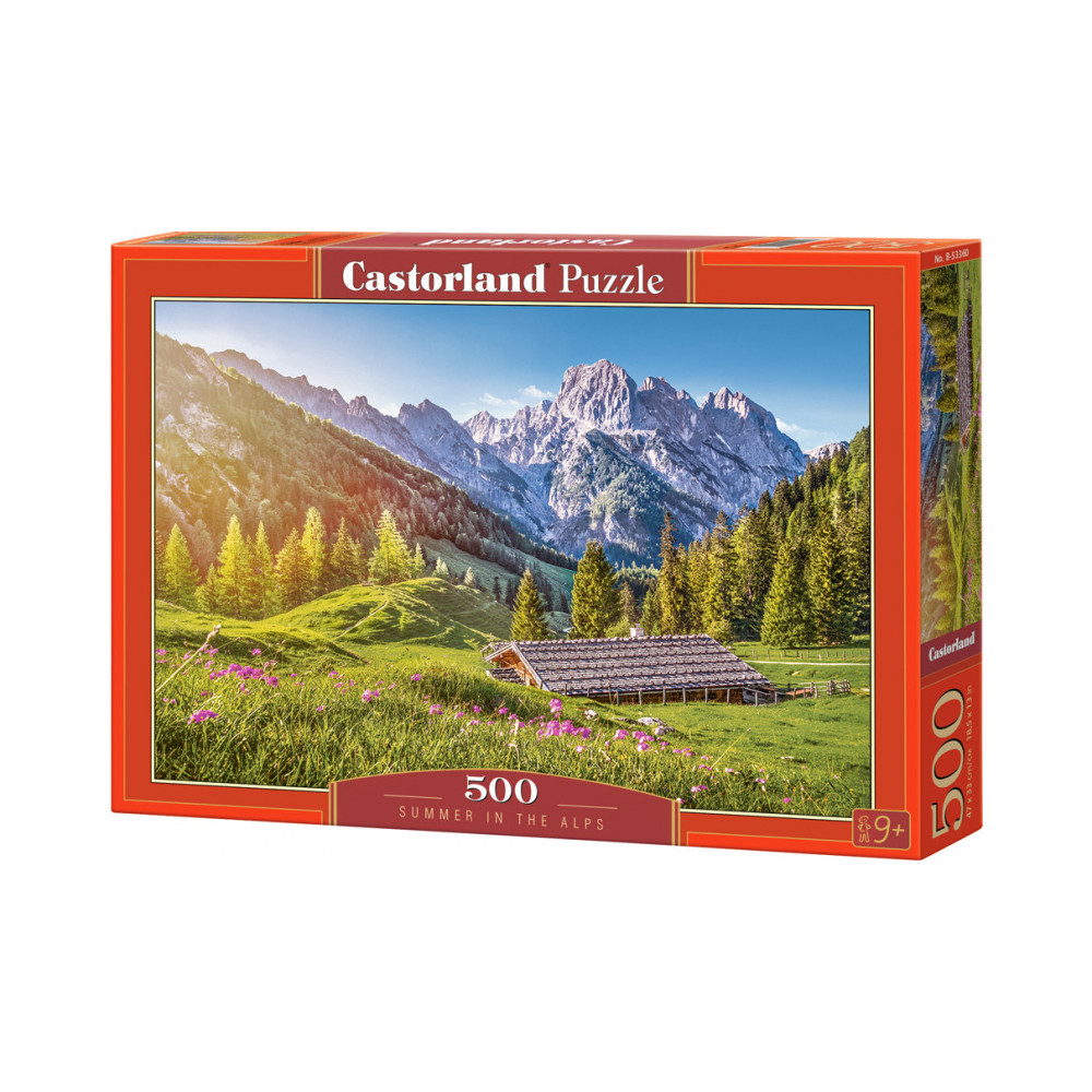 Castorland Puzzle Léto v Alpách 500 dílků