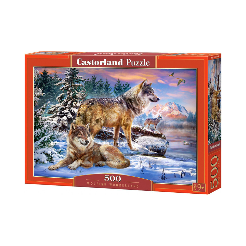 Castorland Puzzle Vlčí říše 500 dílků