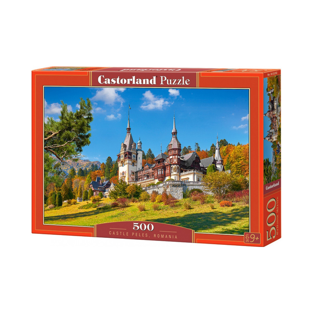 Castorland Puzzle Hrad Peles, Rumunsko 500 dílků