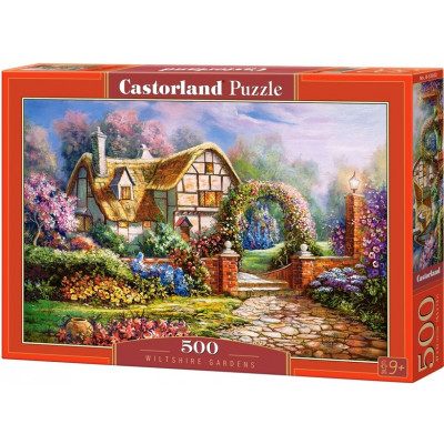 CASTORLAND Puzzle Wiltshirské zahrady 500 dílků