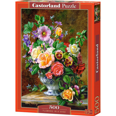 Castorland Puzzle Váza květin 500 dílků