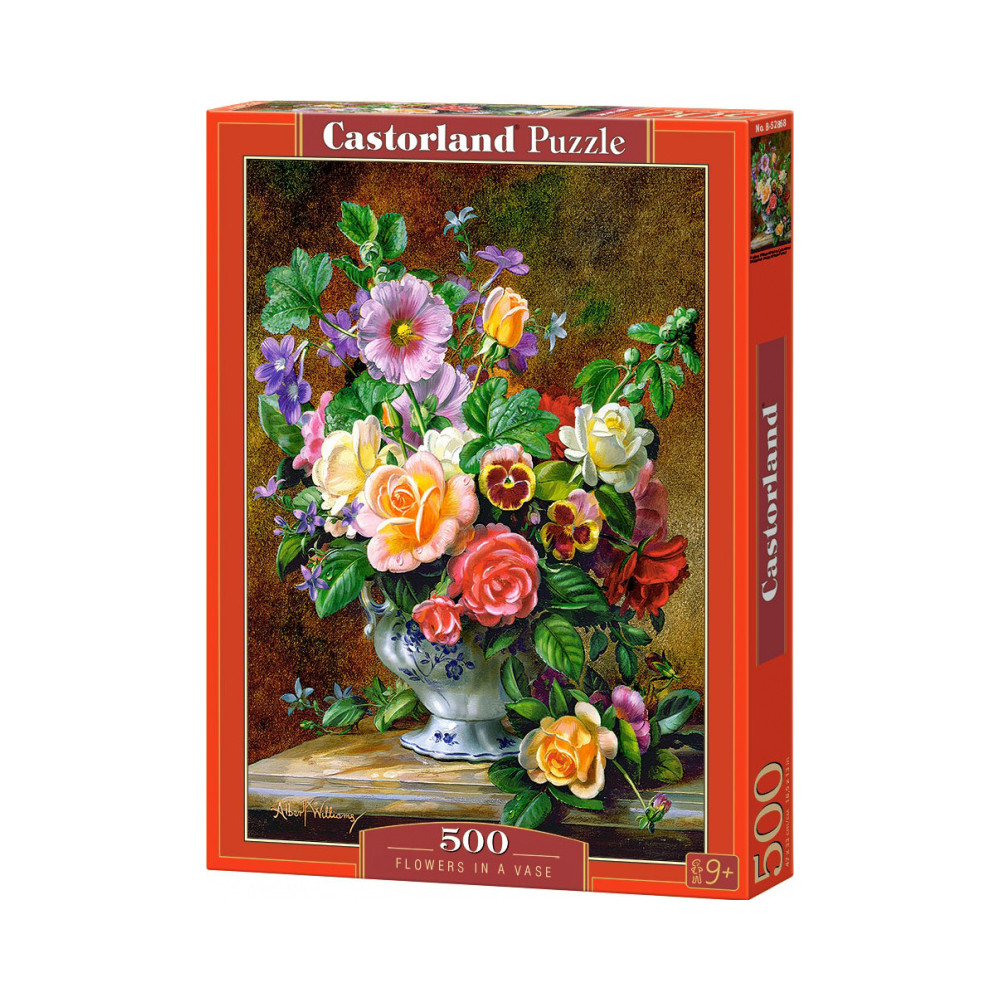 Castorland Puzzle Váza květin 500 dílků