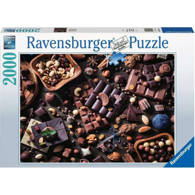 RAVENSBURGER Puzzle Čokoládový ráj 2000 dílků