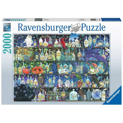 RAVENSBURGER Puzzle Jedy a lektvary 2000 dílků