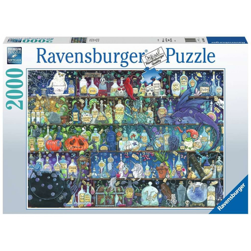 RAVENSBURGER Puzzle Jedy a lektvary 2000 dílků