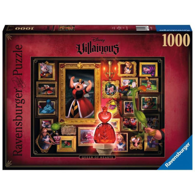 RAVENSBURGER Puzzle Villainous: Srdcová královna 1000 dílků