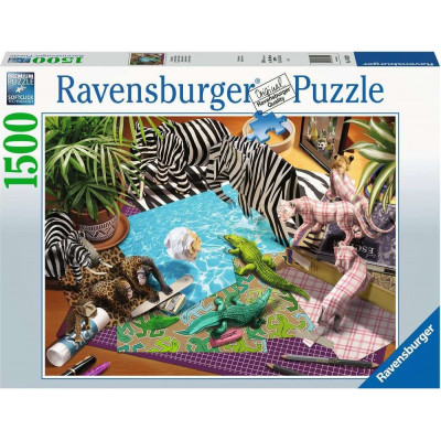 RAVENSBURGER Puzzle Origami zvířata 1500 dílků