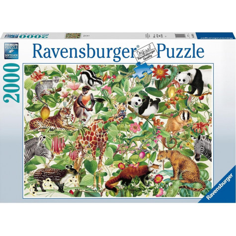 RAVENSBURGER Puzzle Džungle 2000 dílků