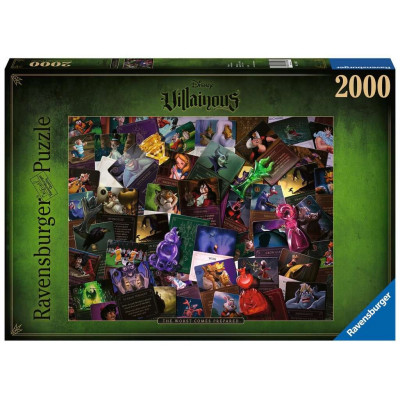 RAVENSBURGER Puzzle Villainous: Ti nejhorší přicházejí připraveni 2000 dílků