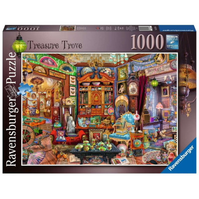 RAVENSBURGER Puzzle Skrytý poklad 1000 dílků