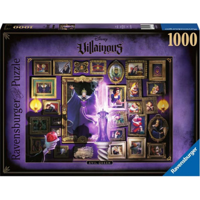 RAVENSBURGER Puzzle Villainous: Zlá královna 1000 dílků