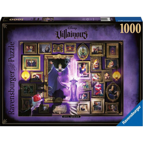 RAVENSBURGER Puzzle Villainous: Zlá královna 1000 dílků ~ 1