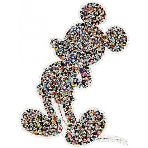 RAVENSBURGER Tvarové puzzle Mickey Mouse 945 dílků