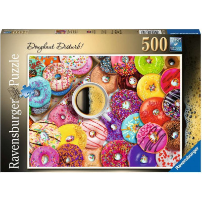 RAVENSBURGER Puzzle Doughnut Disturb! 500 dílků