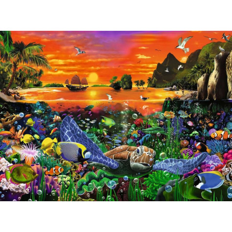 RAVENSBURGER Puzzle Útes 500 dílků