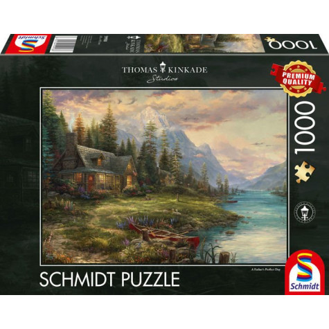 SCHMIDT Puzzle Výlet do hor 1000 dílků ~ 1