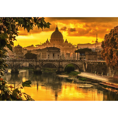 SCHMIDT Puzzle Zlaté světlo nad Římem 1000 dílků