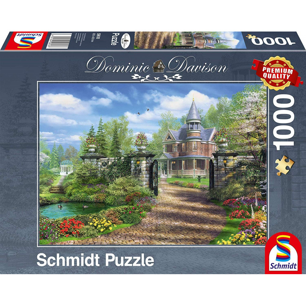 SCHMIDT Puzzle Idylické venkovské stavení 1000 dílků