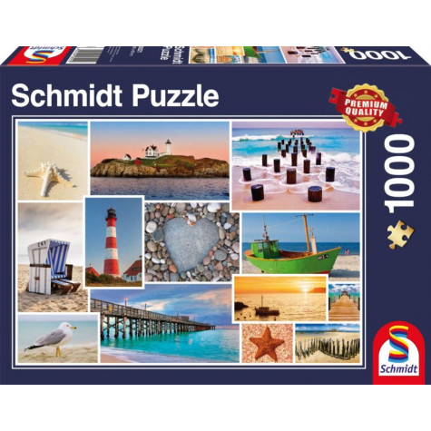 SCHMIDT Puzzle U moře 1000 dílků ~ 1
