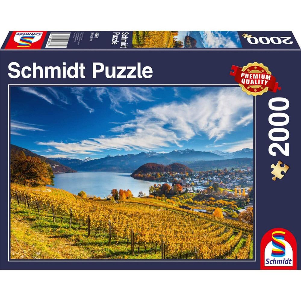 SCHMIDT Puzzle Vinohrady 2000 dílků